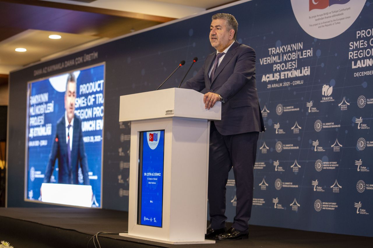 Trakya’nın Veri̇mli̇ KOBİ’leri̇ Projesi̇ Açılış Etki̇nli̇ği̇ Gerçekleşti̇ri̇ldi̇…