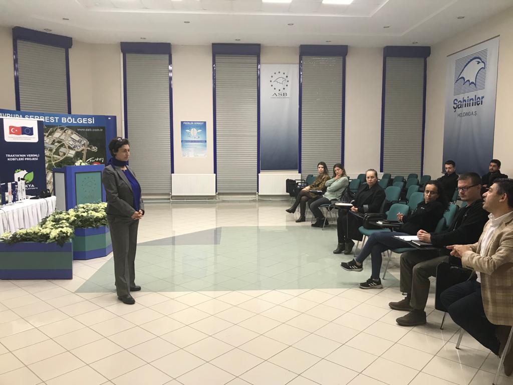 Avrupa Serbest Bölgesi’nde Üye Kobi̇'leri̇ Bi̇lgi̇lendi̇rme Semi̇neri̇ 11 Kasım 2022 