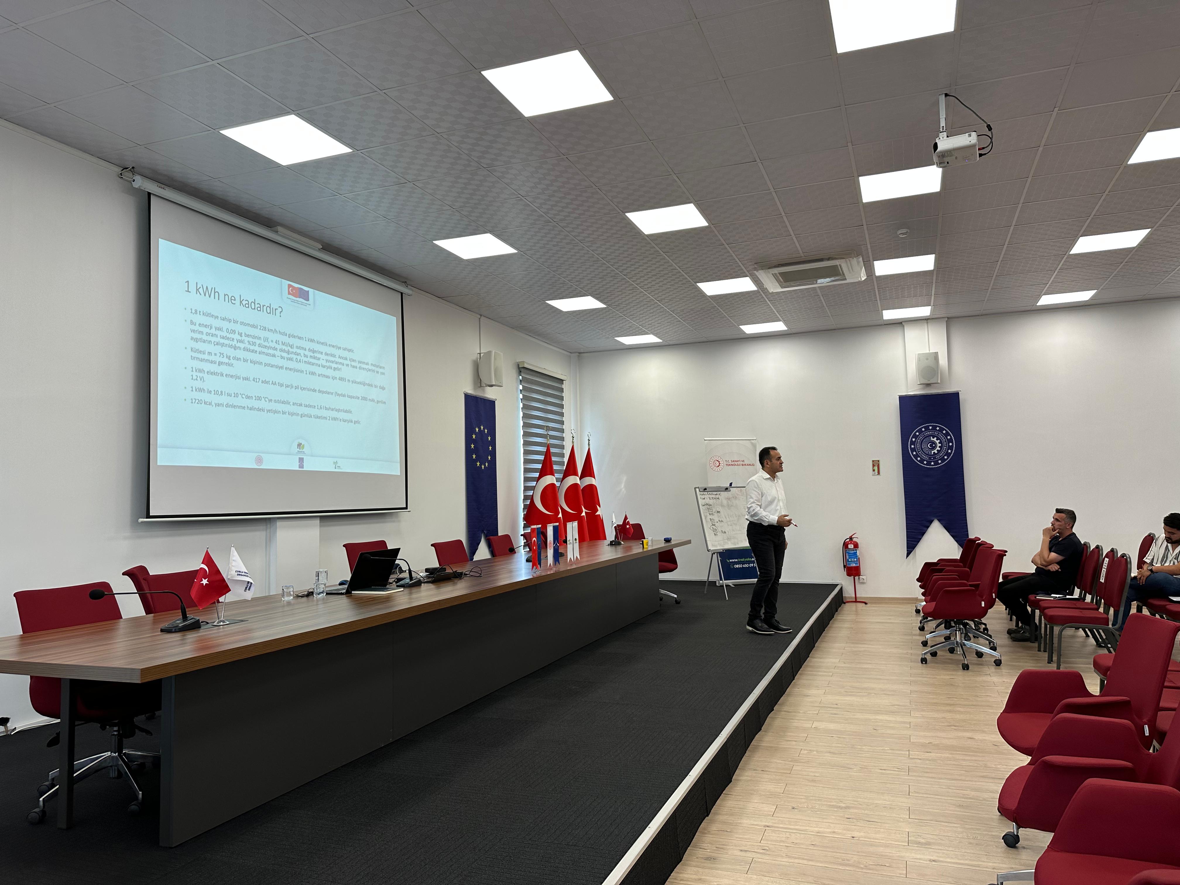 Deri Sanayinde Enerji Verimliliği Uygulamaları Eğitimi