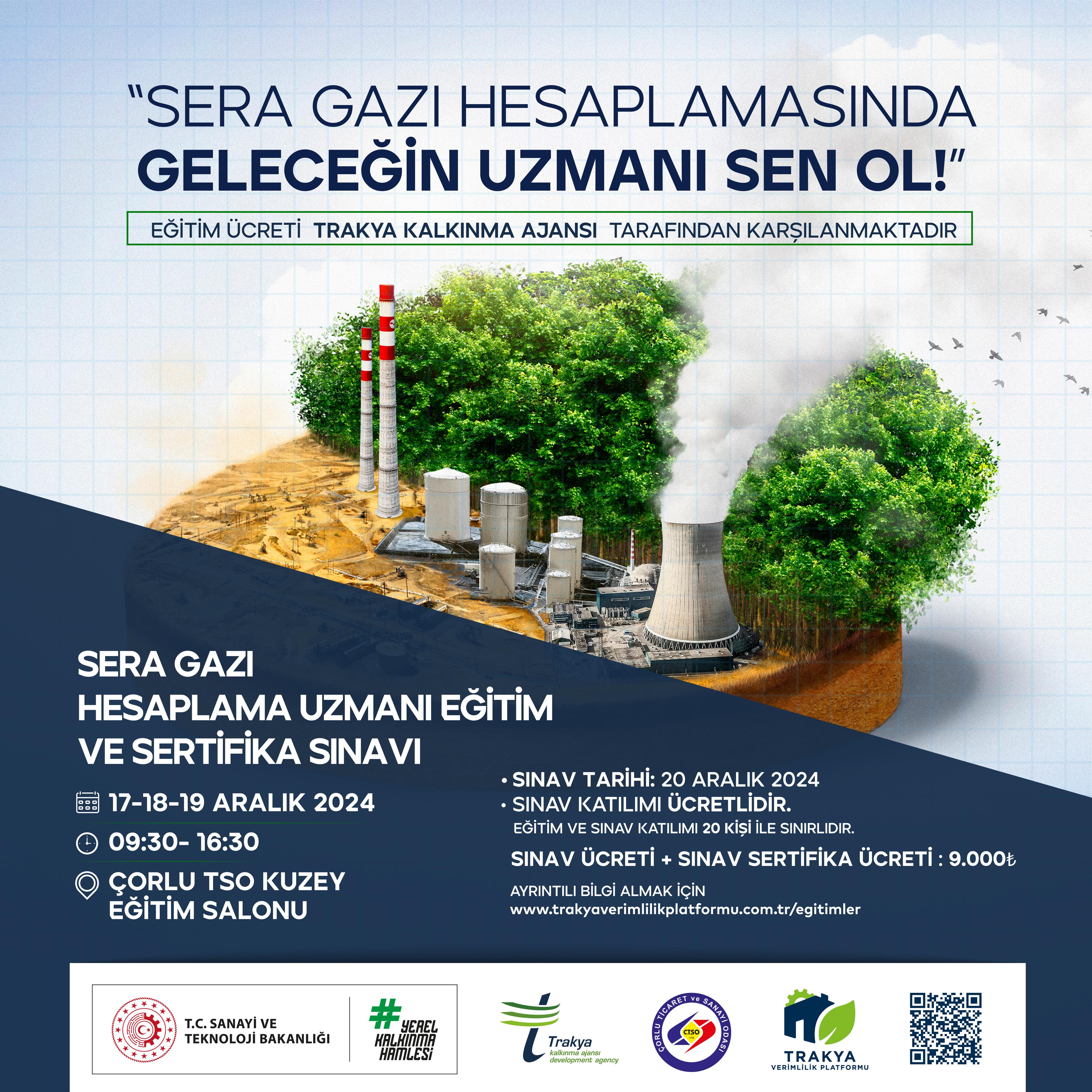 Sera Gazı Hesaplama Uzmanı Eğitimi ve Sınavı